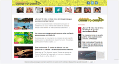 Desktop Screenshot of canarito.com
